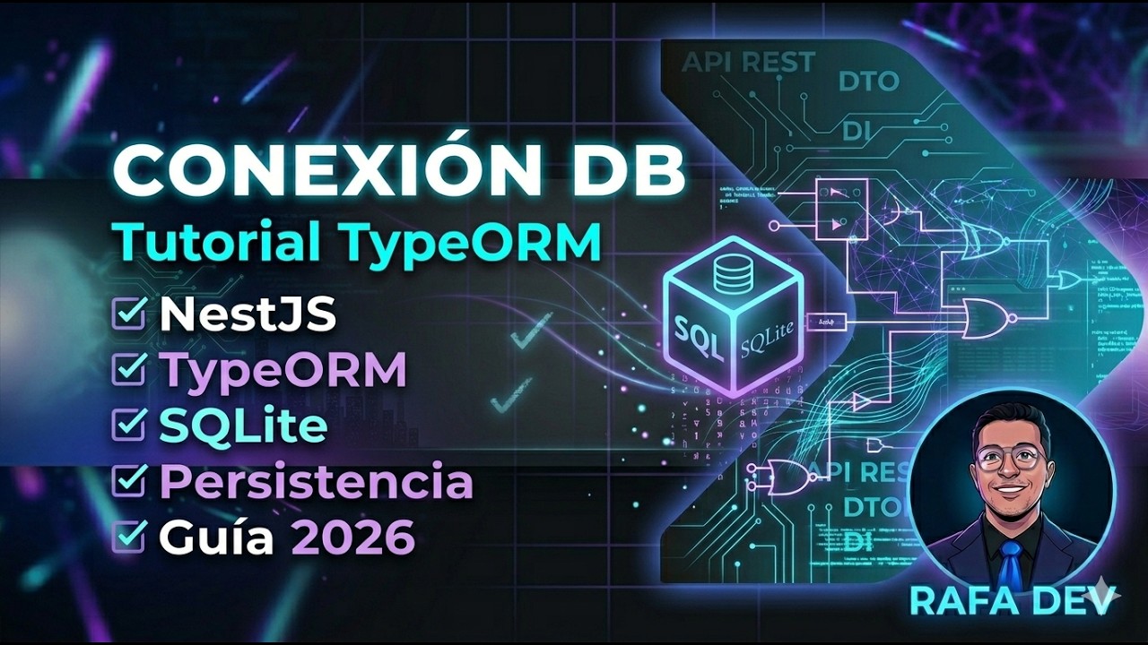 Curso NestJS: Conexión a Base de Datos con TypeORM y SQLite 🗄️ - YouTube