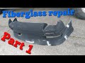 Fiberglass body kit repair for dummies... like me.