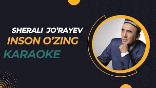 Sherali Jorayev Inson Ozing Karaoke