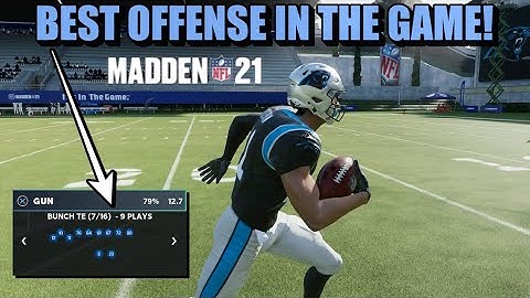 I FOUND THE BEST OFFENSE IN MADDEN 21! UNSTOPPABLE OFFENSIVE SCHEME KILLS EVERY DEFENSE IN THE GAME