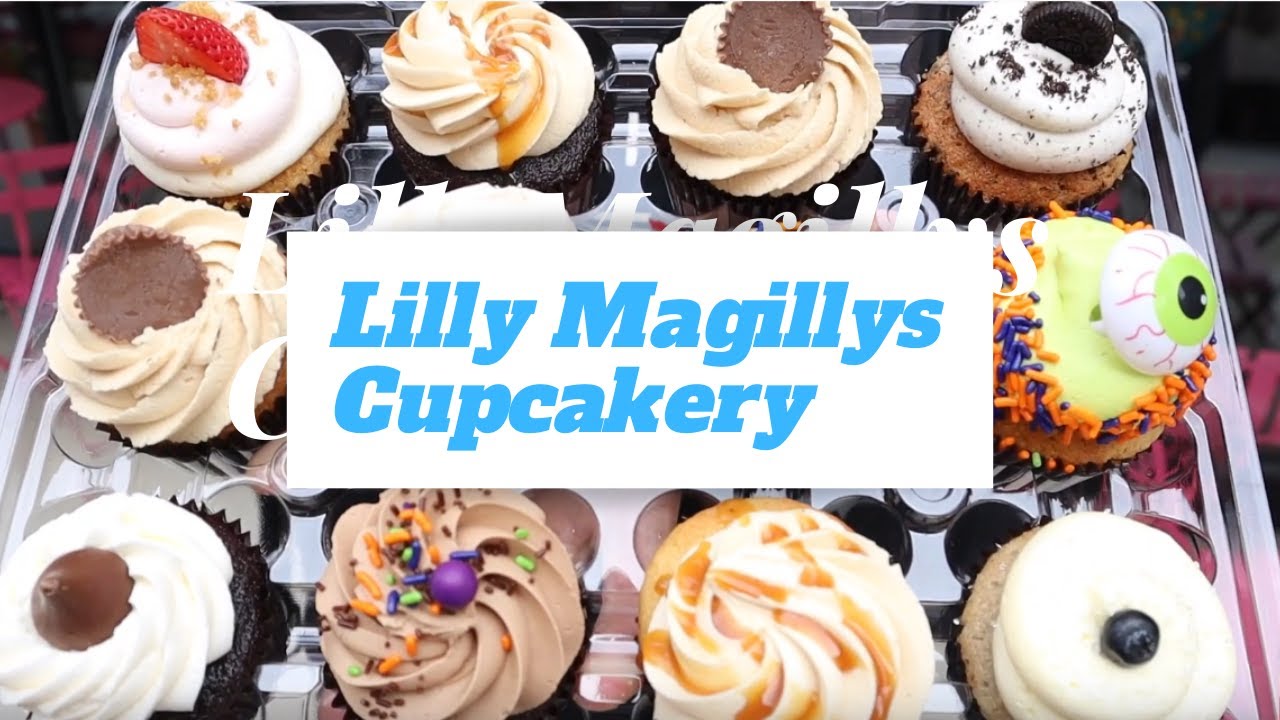The best cupcakes ever Lilly Magillys Cupcakery YouTube