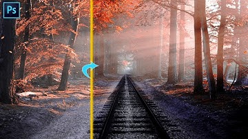 Remove Haze without Filters - Photoshop Landscape Editing - Dehaze Tutorial