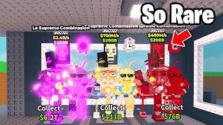 I Got The Rarest La Supreme Combinations In Roblox Steal A Brainrot