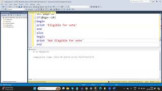 IF ELSE & WHILE LOOP in SQL Server 🚀
