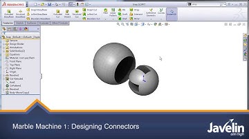 Designing a Marble Roller Coaster using SolidWorks: 1. Designing Connectors (I)
