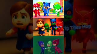 PJ Masks - Gekko vs Owlette vs CatBoy vs Romeo X Dance Song Tiles Hop EDM Rush #shorts#p260