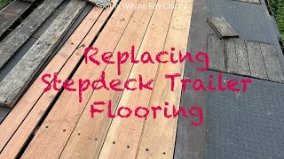 Replacing Stepdeck Flooring