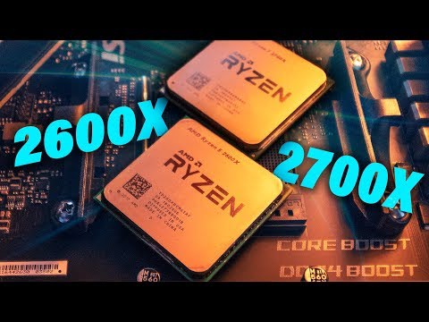 AMD Ryzen 5 2600X vs Ryzen 7 2700X - Why Pay More?!