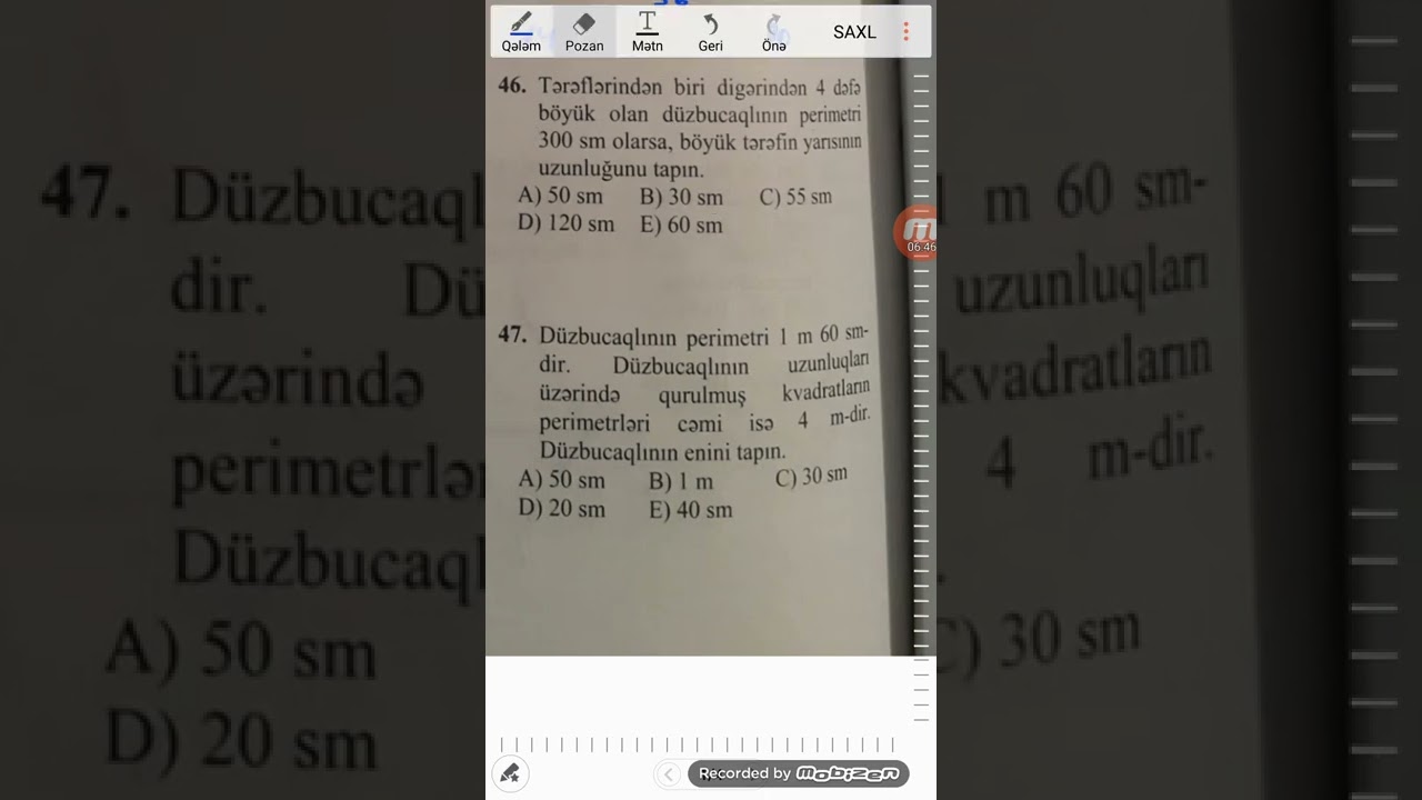 Mhm.Dordbucaqlilar.Kvadrat.Cevre,daire.Coxbucaqlilar