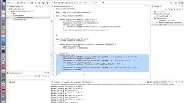 Java Semaphore example | semaphore java | Java Multithreading Semaphore | semaphore implementation