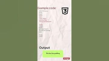 Padding in CSS ⁉️|#css #frontendcourse #coding #reels #shorts #data #design #frontend