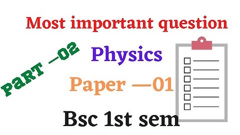 Most important question||Bsc 1st sem physics||Mechanics and properties of matter||#kumaununiversity