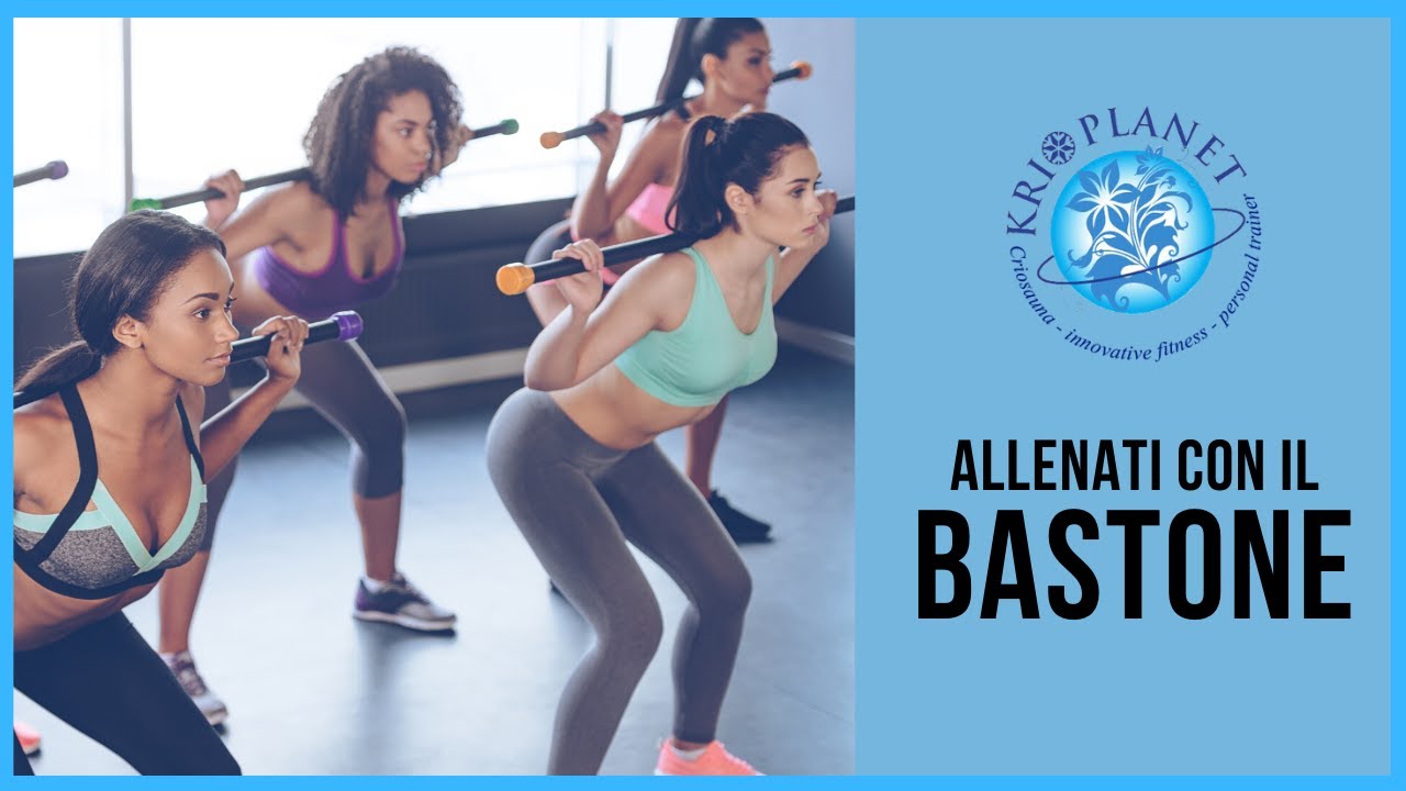 Esercizi con un bastone: allenamento a casa