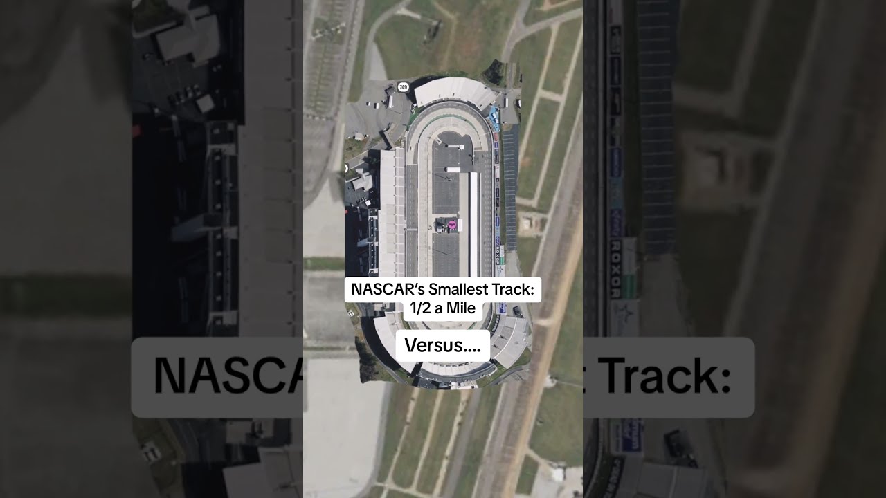 NASCAR S Smallest Track Martinsville Speedway Versus The Largest Talladega Superspeedway 