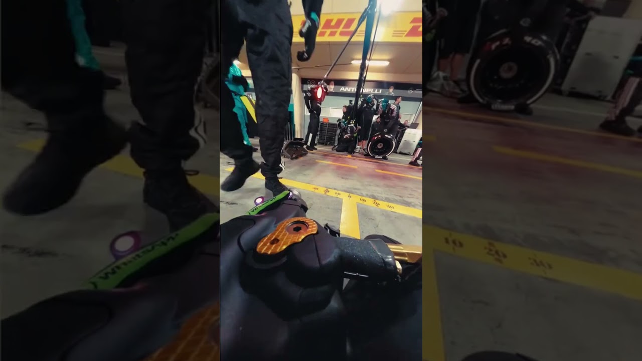 F1 Mechanic Pov During Pitstop 