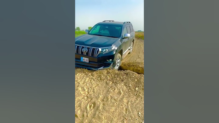 Toyota PRADO 4.0 || Bumper Broke 😭💔😱 Village Side Damage Road 💔