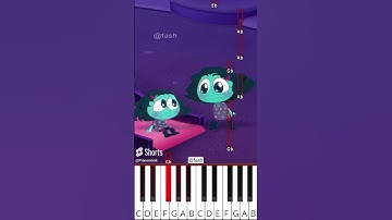 Parents and Babies (@fash) Inside Out Animation - Octave Piano Tutorial