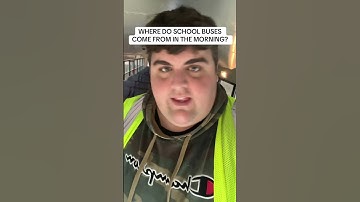 WHAT HAPPENS BEFORE YOU GET ON THE SCHOOL BUS?