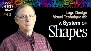 40. Logo Design Visual Technique #9: System of Shapes