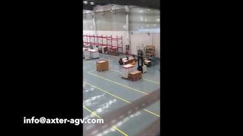 Automated Guided Vehicle (AGV) - Laser guided stacker