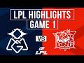 OMG vs LNG Highlights Game 1 | LPL 2026 Split 2 | Oh My God vs LNG Esports