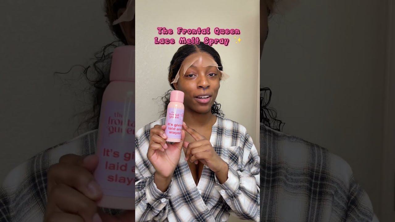 I Tried This Lace Melting Spray And M Never Going Back To Ebin
