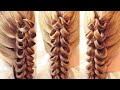 Коса на резинках "Кольца" | Авторские причёски | Лена Роговая | Hairstyles by REM | Copyright ©