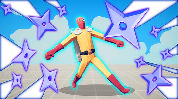 WHO CAN SURVIVE 100x NEON SHURIKEN TIME | TABS - Totally Accurate Battle Simulator