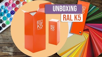 Unboxing RAL K5 Shade Card | Ral Color Chart Presentation | Official RAL Partner | RAL Color Books