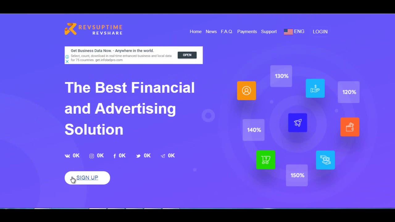 Revsuptime overview Earn 100USD per day best revenue sharing sites new Revshares  revshare sites