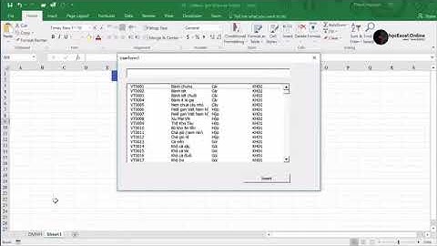Bài 29  Giới thiệu ListBox control | VBA for Excel Nâng cao | Học lập trình - YouBo