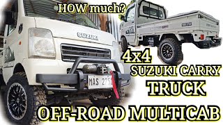 OFF-ROAD MULTICAB/SUZUKI CARRY TRUCK HOW Much?