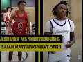 Isaiah Matthews &amp; Whitesburg TURN UP the gym A/ Asbury!!!