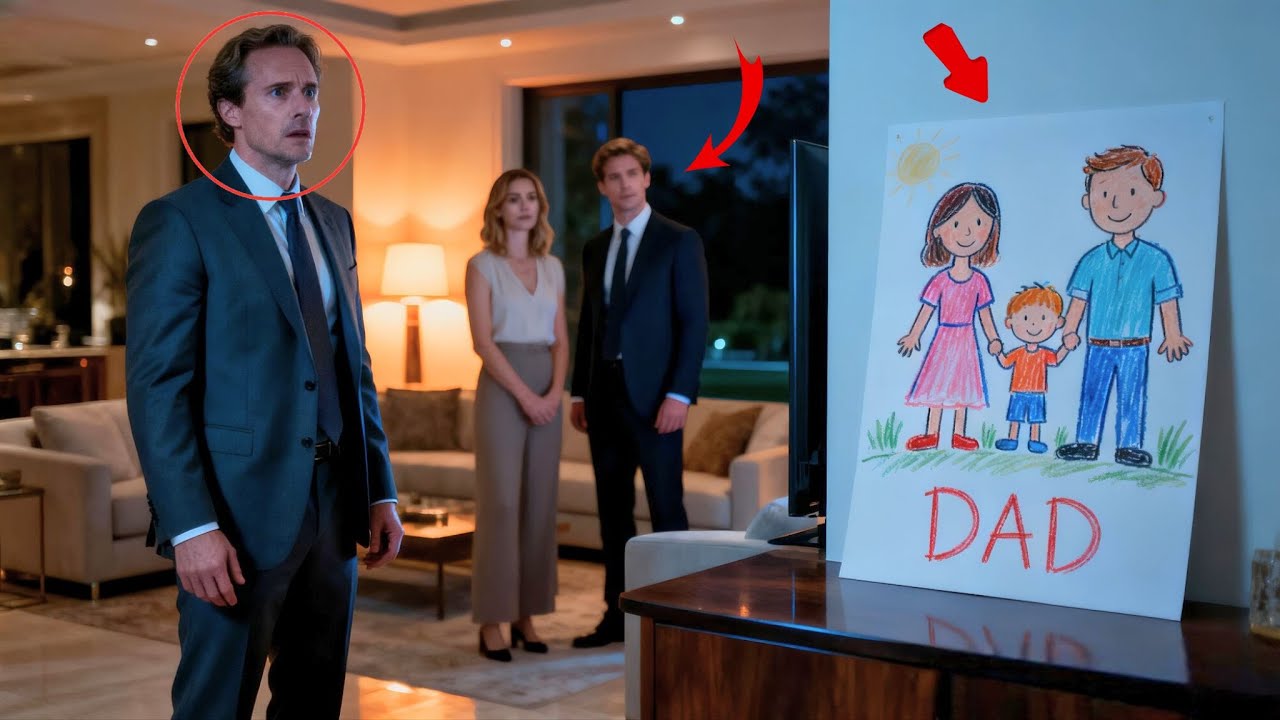 After Many Nights With His Mistress, He Came Home — And A Child’s Drawing Called Another Man “Dad”