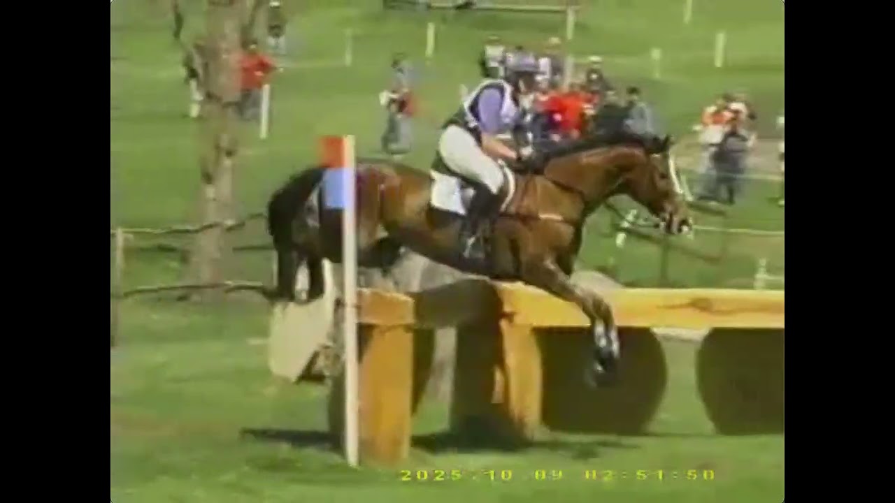 Alexander & Emily Rolex Kentucky 1999 CCI*** First Water Jump