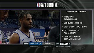 NBA Draft Combine Scrimmage #1 & Player Interviews | 2024.5.14 | Team Andrews vs Team ForehanKelly