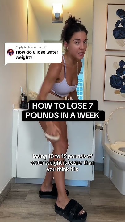 how-to-lose-7-pounds-in-1-week-youtube