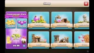 I Just Purchased The Clashiversary Pack Coc This