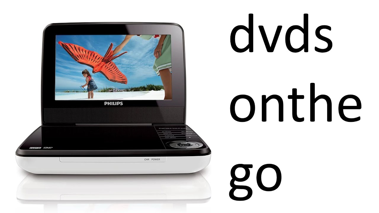 A crappy Philips portable DVD player - YouTube