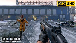 Serious Sam Siberian Mayhem | Walkthrough Part 1 | [4K 60Fps Uhd] Ultra High Graphics Gameplay