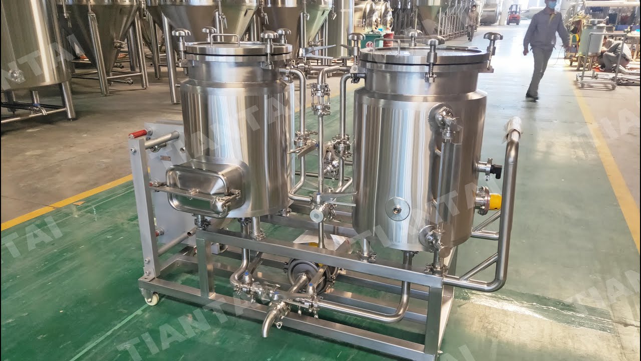 TIANTAI 50L Pilot beer making machine for home brew Brew Insight