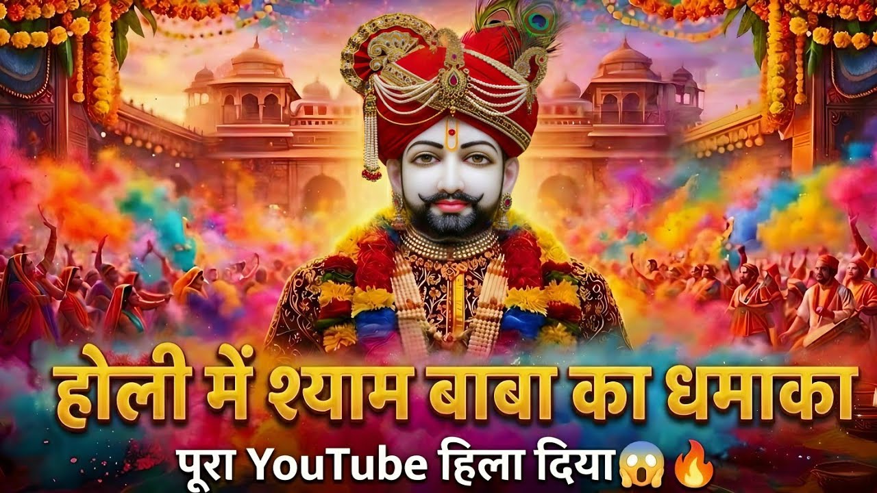 होली स्पेशल🙏 खाटू नगर की ये होली | Khatu Shyam Ki Ye Holi | Khatu Shyam Holi Bhajan | Holi Bhajan