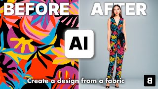 Create a Clothing Design from a Fabric Pattern (textile) Photo - AI Fashion Design Generator screenshot 4
