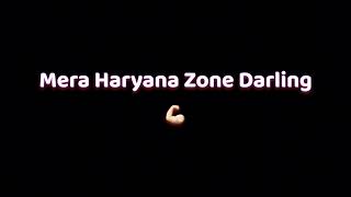 Haryana Zone : Sinta Bhai : Black Background Lyrics Whatsapp Status : New Haryanvi Song : @Moni08 