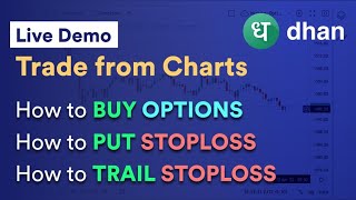 How to trade options in dhan trading platform | how to trade on dhan app how to put stoploss in dhan screenshot 5