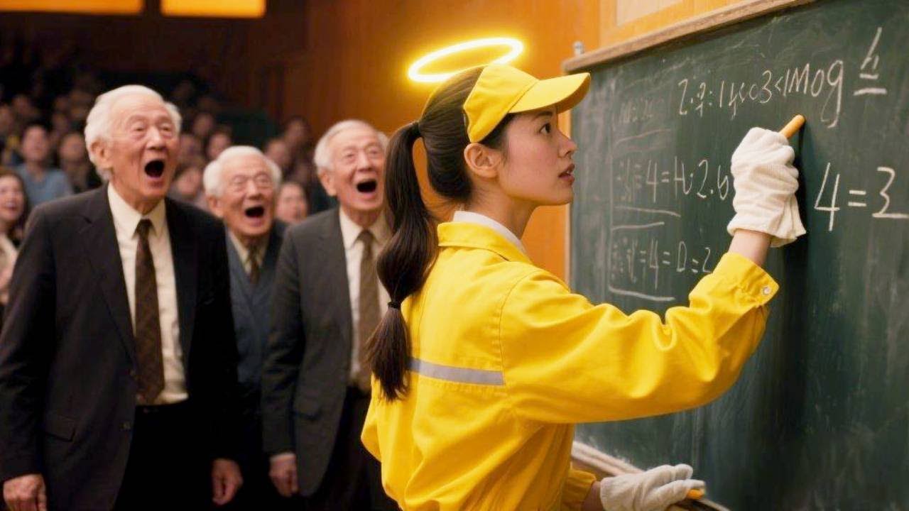 TUKANG BERSIH-BERSIH INI DIHINA, TAPI KETIKA DIA SELESAIKAN TEKA-TEKI MATEMATIKA... DUNIA GEMPAR!