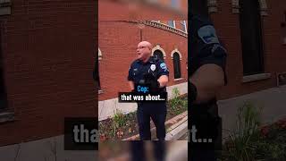 Older Biker Gets Pulled Over by a Cool Cop 😄