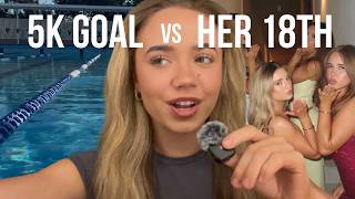 SHE'S TURNING 18 (+ my brutal swim week)