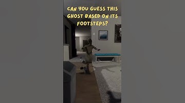 Can you guess this Ghost based on its footsteps? #phasmophobia #ghost #shorts