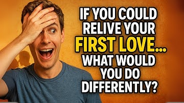 "Als je je eerste liefde opnieuw zou kunnen beleven... wat zou je dan anders doen?"